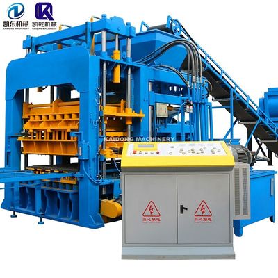 kwaliteit  Brand New Cement Automatic Brick Making Machine Solid Qt12-15 Concrete Hollow for Sale in USA fabriek