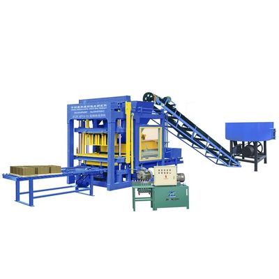 kwaliteit  QTY4-25 Factory Semi Automatic Cement Block Brick Making Machine High Capacity Low Cost fabriek