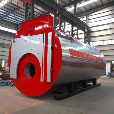 5000kg 500 Kg Diesel Natural Gas Oil Horizontal Steam Boiler 50 BHP Fired