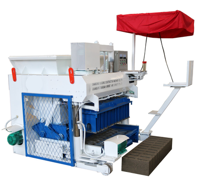 Bouwmateriaal Mobiel Blok die Machine maken die hol beton leggen