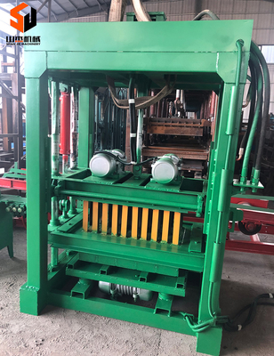 qt4-35 semi automatische Concrete Baksteen het Maken Machine het kleine brock vormen voor verkoop